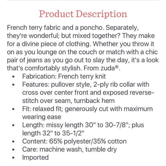 Poncho - Picture 7 of 7